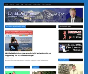 Davidduke.com(David Duke.com) Screenshot