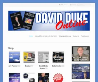 Daviddukeonline.com(David Duke Online) Screenshot