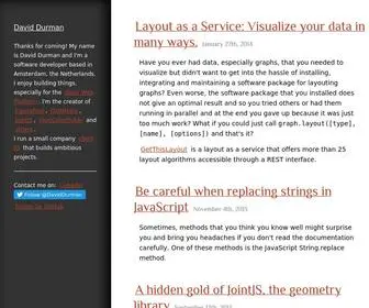Daviddurman.com(David Durman) Screenshot