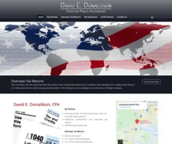 DavidedonaldsoncPa.com(David E) Screenshot