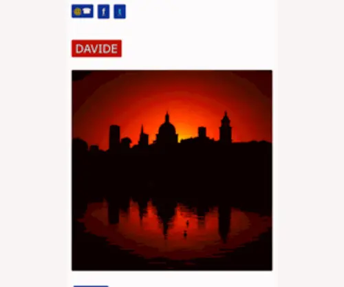 Davide.info(Storia, fotografia, cultura, arte e architettura) Screenshot