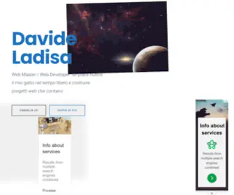 Davideladisa.it(Davide Ladisa) Screenshot