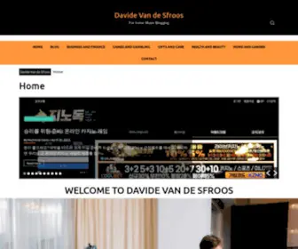 Davidevandesfroos.com(David Evandes Froos Escort Agency) Screenshot