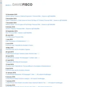 Davidfisco.com(David Fisco) Screenshot