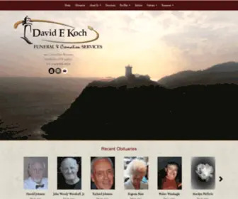 Davidfkoch.com(David F) Screenshot