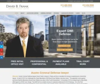 Davidfranklaw.com(Criminal Defense Attorney) Screenshot