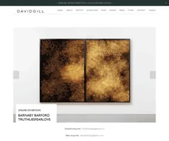 Davidgillgalleries.com(DAVID GILL GALLERY) Screenshot