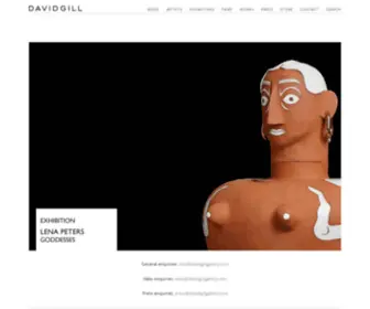 Davidgillgallery.com(DAVID GILL GALLERY) Screenshot