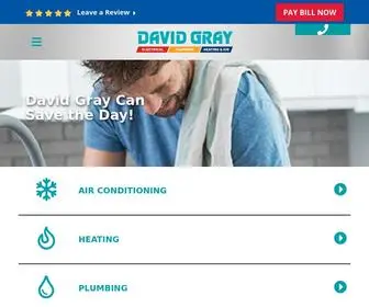 Davidgrayonline.com(David Gray Heating) Screenshot