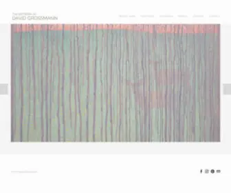 Davidgrossmann.com(The Artwork of David Grossmann) Screenshot