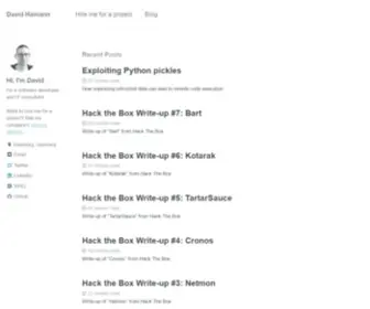 Davidhamann.de(David Hamann) Screenshot