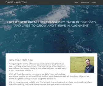 Davidhamiltonactual.com(Success Strategist) Screenshot