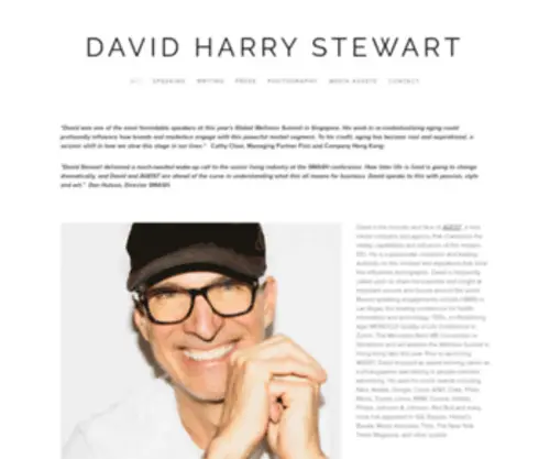 Davidharrystewart.com(David Harry Stewart) Screenshot