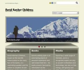 Davidhatcherchildress.com(Author & World Explorer) Screenshot