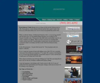 Davidjohnsonfishing.com(David Johnson's Guide Service) Screenshot