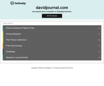 Davidjournal.com(Musings of My Life) Screenshot