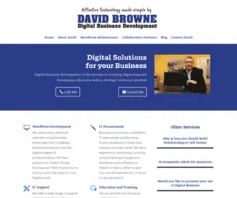 Davidkbrowne.com(David Browne) Screenshot