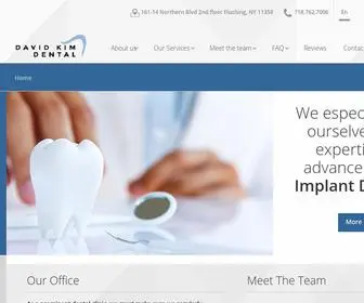 Davidkimdental.com(David Kim Dental) Screenshot