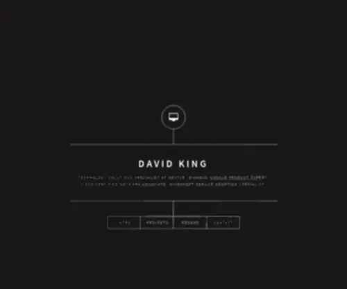 Davidking.xyz(David King) Screenshot