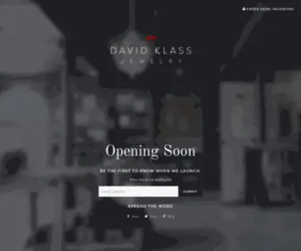 Davidklassjewelry.com(David Klass Jewelry) Screenshot