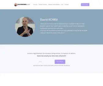 Davidkomsi.com(David KOMSI) Screenshot