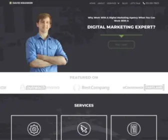 Davidkranker.com(Digital Marketing Expert) Screenshot