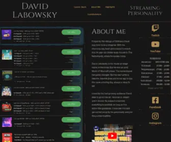 Davidlabowsky.com Screenshot