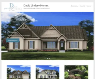 Davidlindseyhomes.com(New Homes Grantville Georgia) Screenshot