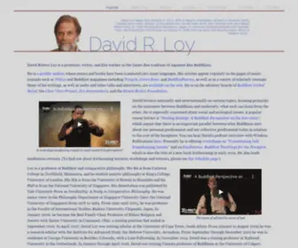 Davidloy.org(David Loy) Screenshot
