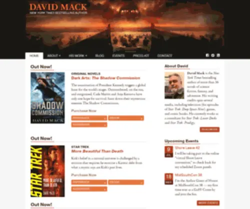 Davidmack.pro(David Mack) Screenshot