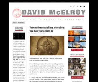 Davidmcelroy.org(David McElroy) Screenshot