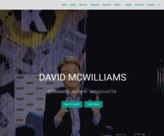 Davidmcwilliams.ie(David McWilliams) Screenshot