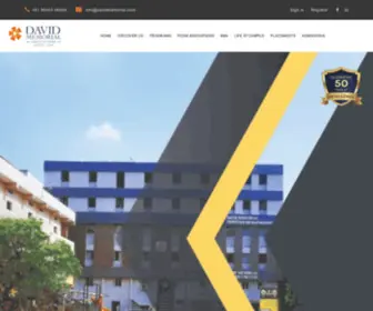Davidmemorial.org.in(David Memorial) Screenshot