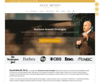 Davidmitroff.com(David Mitroff Ph.D) Screenshot