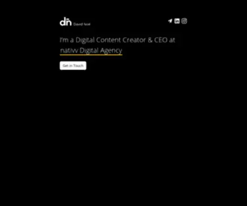Davidnoe.ch(David Noé) Screenshot