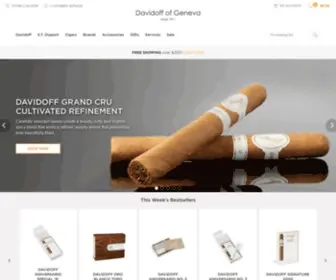 Davidoff.com(Davidoff Cigars) Screenshot