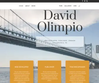 Davidolimpio.com(David Olimpio) Screenshot