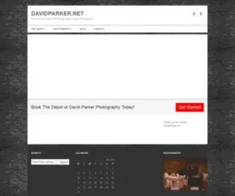 Davidparker.net(Home of The Depot Off Main & David Parker Photography) Screenshot