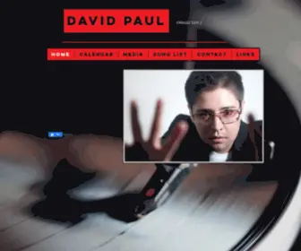 Davidpaulmusic.com(David Paul) Screenshot