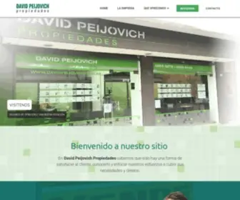 Davidpeijovich.com.ar(En David Peijovich Propiedades sabemos que sólo hay una forma de satisfacer al cliente) Screenshot