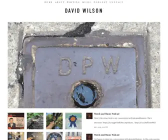 Davidpeterwilson.com(David P Wilson) Screenshot