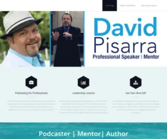 Davidpisarra.com(Professional Speaker) Screenshot