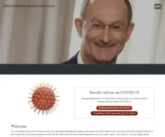 Davidposen.com(David Posen MD) Screenshot