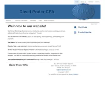 DavidpratercPa.com(David Prater CPA) Screenshot