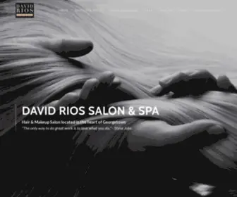 Davidrios.net(Hair & Makeup Salon) Screenshot