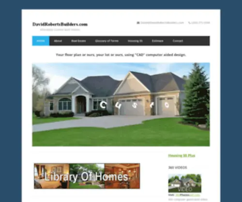Davidrobertsbuilders.com(Roberts Builders) Screenshot