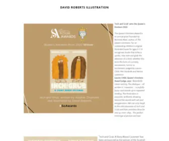 Davidrobertsillustration.com(DAVID ROBERTS ILLUSTRATION) Screenshot