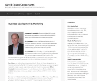 Davidrosenconsultants.com(David Rosen Consultants) Screenshot