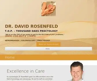 Davidrosenfeldmd.com("David Rosenfeld) Screenshot