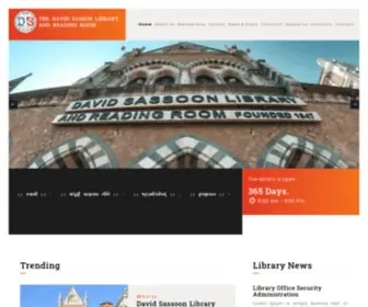 Davidsassoonlibrary.com(Library) Screenshot